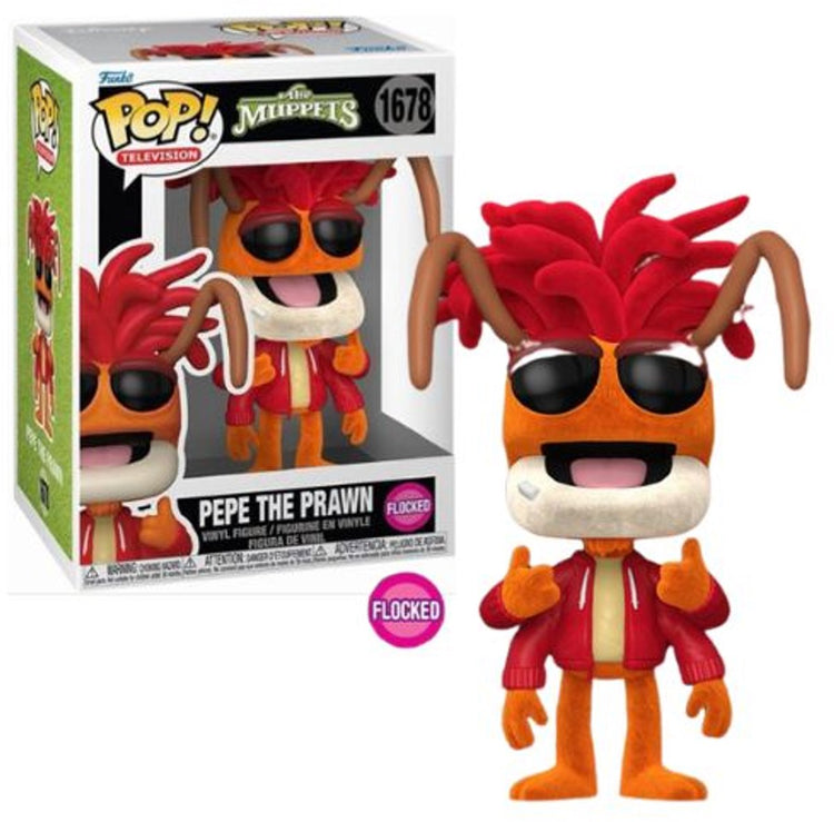 Funko die Muppets Pepe die Garnele Vinylfigur 1678 Unisex Pop! - neutral - Standard