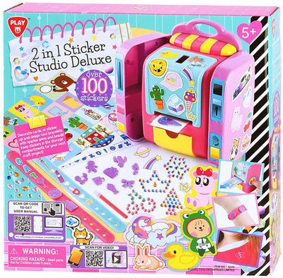 Spielen Sie 2in1 Sticker Studio Deluxe Make Sticker, 100 Aufkleber