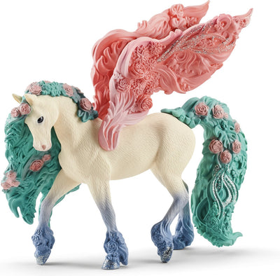 Schleich Bayala Blumenpegasus – Spielfigur – Kinderspielzeug für Jungen und Mädchen – 5 bis 12 Jahre – 70590