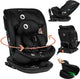 Lionelo Bastiaan RWF i-Size Autositz 0-36 kg – Isofix – 360° drehbar – i-Size R129 – rückwärts vorwärts – Seitenschutz – Tri-Guard-Kopfstütze – von der Geburt bis 12 Jahre