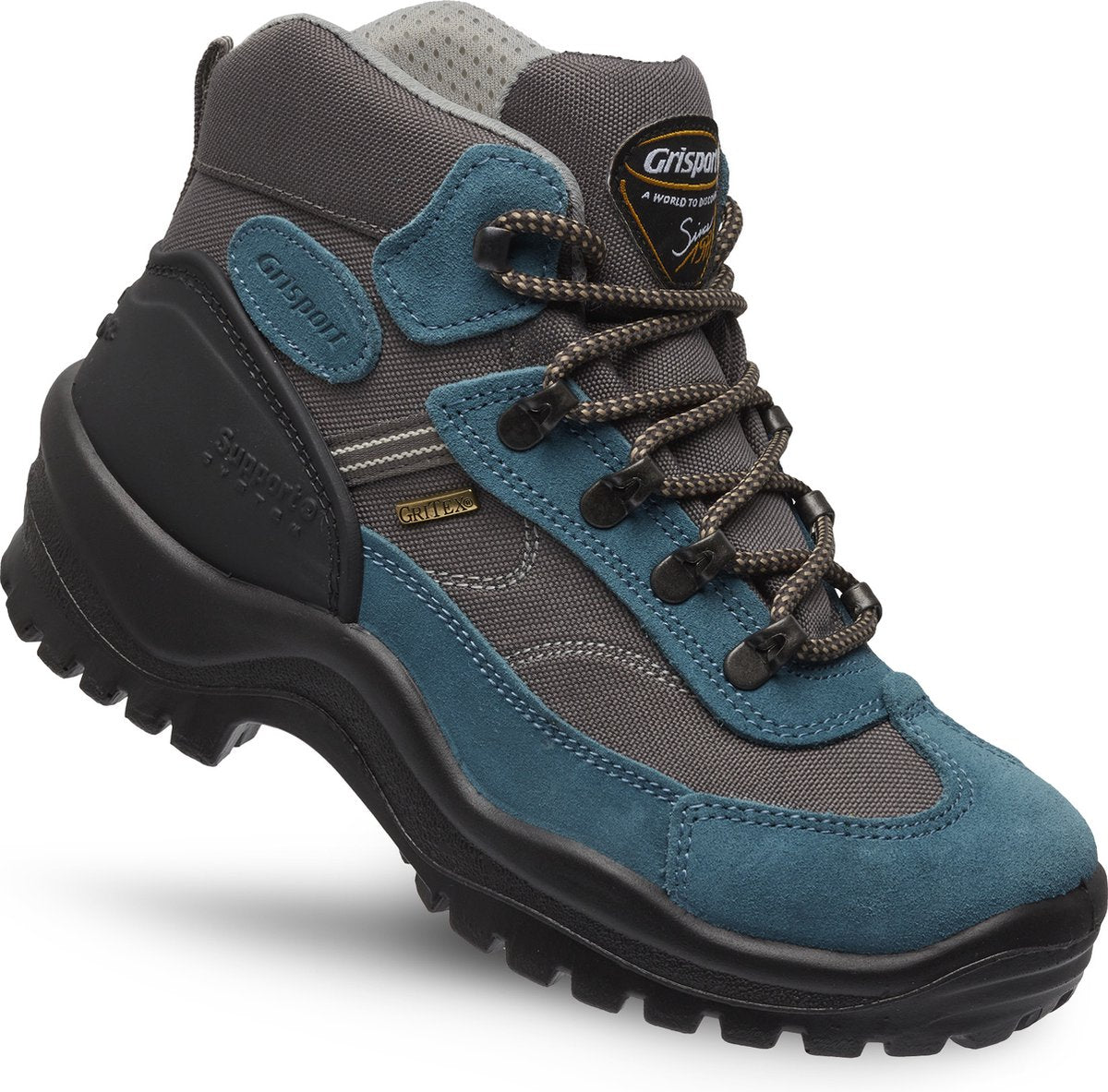 Grisport Torino Mid Unisex-Wanderstiefel – Azurblau