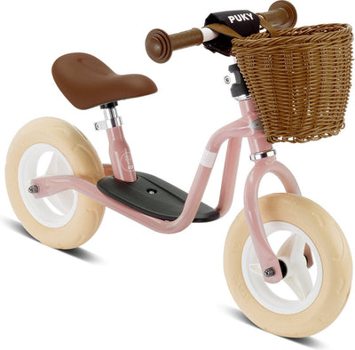 Puky Laufrad - lr m - Retro Pink - mit Korb - ab 2 Jahren