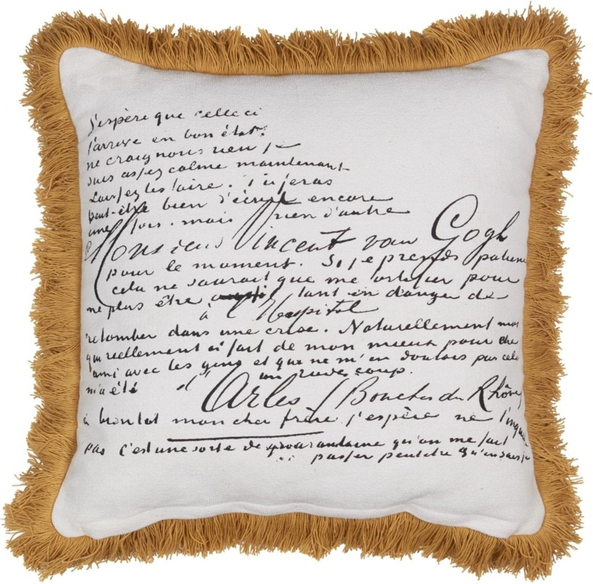 Bettwäschehouse x Van Gogh Museum La Moisson Dekokissen – 45 x 45 cm – Natur