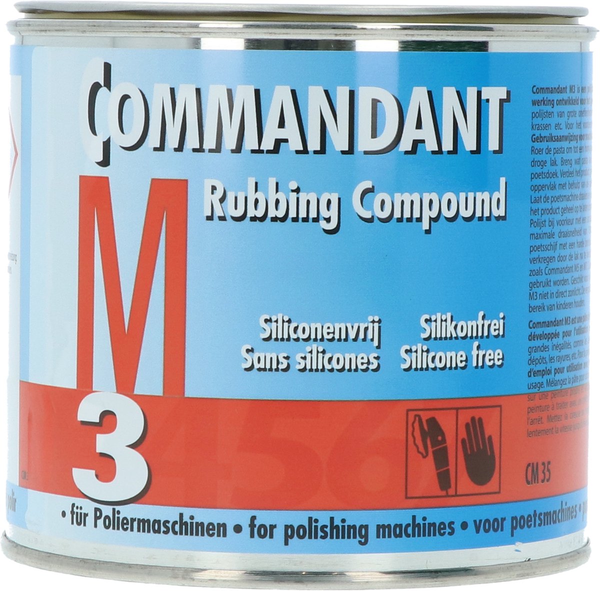 Commander Polierpaste cm35 Maschine M3 – 500 g