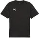 Puma Teamgoal Jersey Herren-Sportshirt – Schwarz-Weiß-Flat Dark Grey
