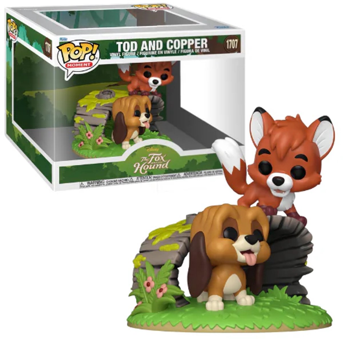 Funko Cap und Capper Tod und Copper (Pop! Moment) Vinylfigur 1707 Unisex Pop! - neutral - Standard