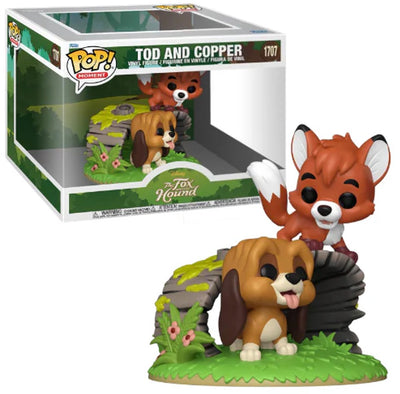 Funko Cap und Capper Tod und Copper (Pop! Moment) Vinylfigur 1707 Unisex Pop! - neutral - Standard