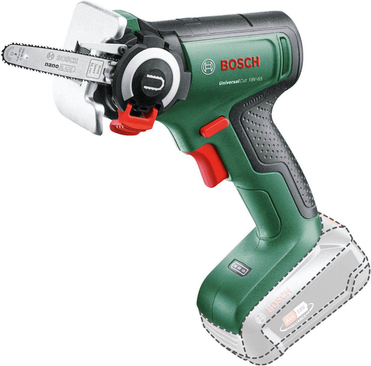 Bosch Universalcut 18V-65 - ohne 18V-Akku und Ladegerät