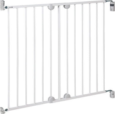 Safety 1st Safety1st Wandfix-Treppenschutzgitter – ausziehbar – 62 bis 102 cm – Schraubmontage – Metall weiß