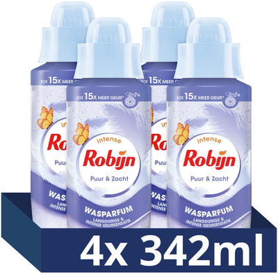 Ruby – intensives Waschparfüm – rein weich – 4 Flaschen x 342 ml – Vorteilspack