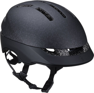 Bbb Cycling Sidestreet Mips Urban Fahrradhelm – Unisex – E-Bike-Helm mit Fidlock-Verschluss – 14 Belüftungslöcher – M (55–59 cm) – Mattschwarz