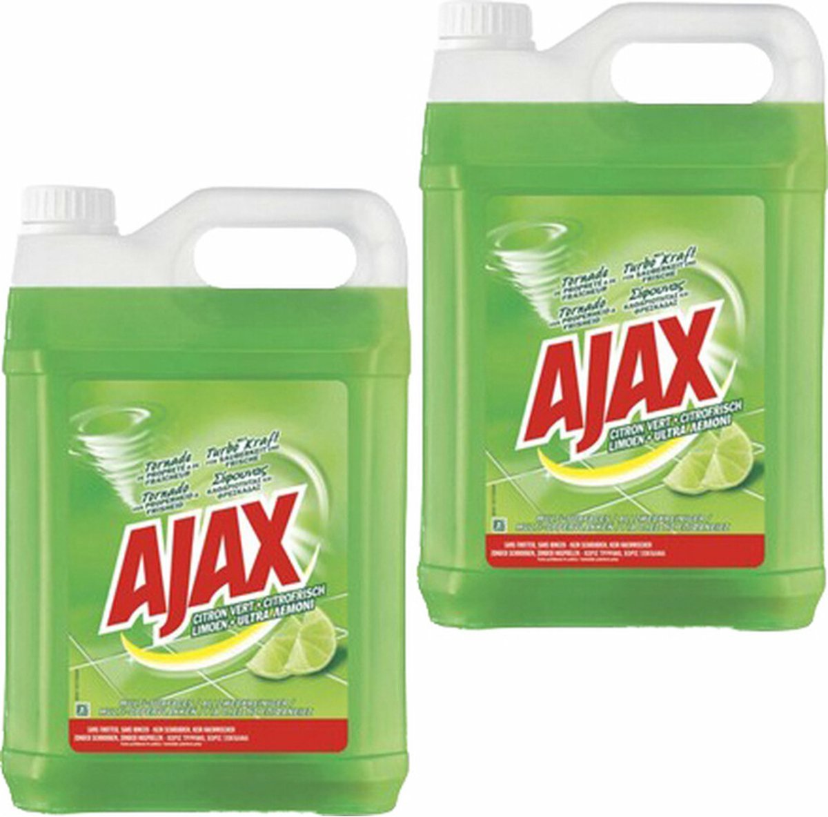 Ajax Allzweckreiniger - Limette - 2 x 5l