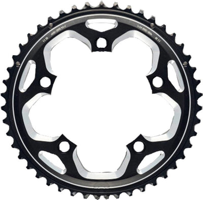 Shimano FC-RS500 Kettenblatt – 46 Zähne – für Rennrad – 110 mm – Schwarz