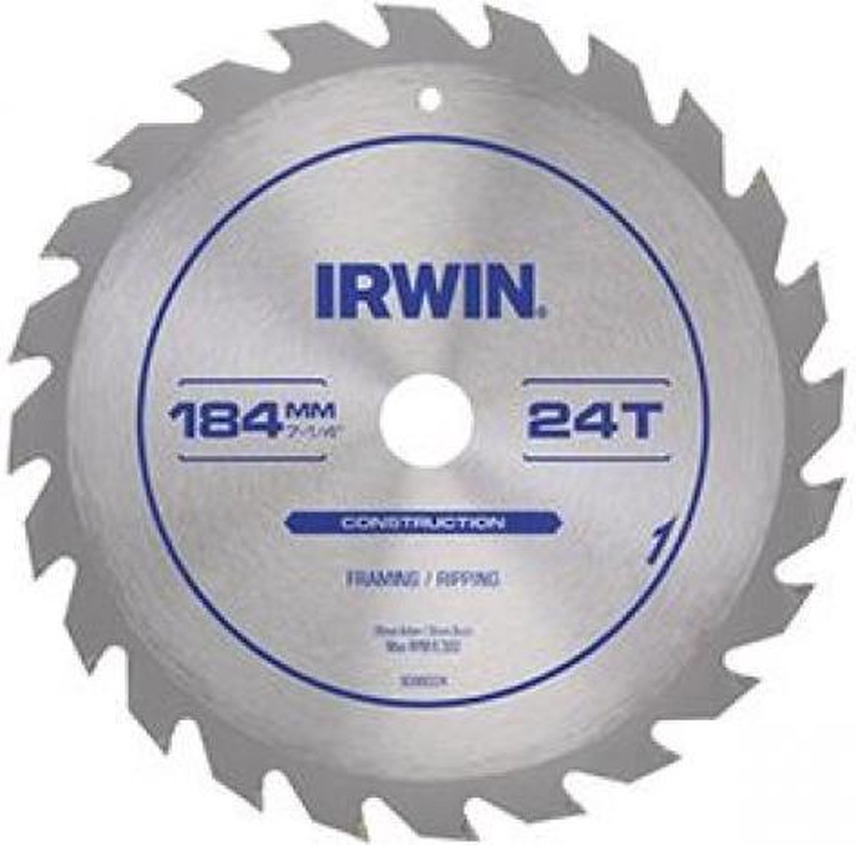 Baureihe Irwin – Kreissägeblatt – 165 mm – 30 Zähne – Antivibrationsschlitze
