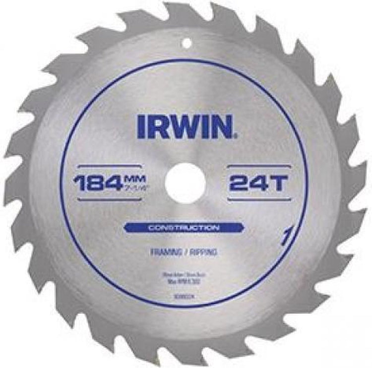 Baureihe Irwin – Kreissägeblatt – 165 mm – 30 Zähne – Antivibrationsschlitze