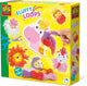 Ses kreativ – Flauschige Schlaufen – Sinnesspielzeug – 6 weiche Drahttiere basteln – inklusive Kinderschere