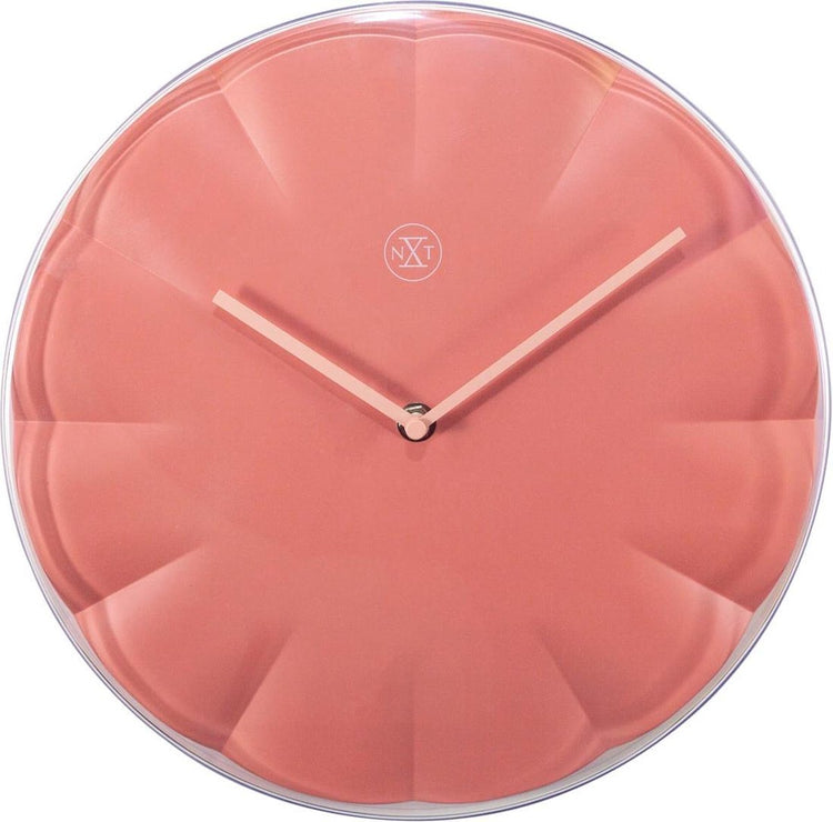 Nexttime nxt sweet – Wanduhr – 20 cm – Kunststoff – rot – geräuschlos
