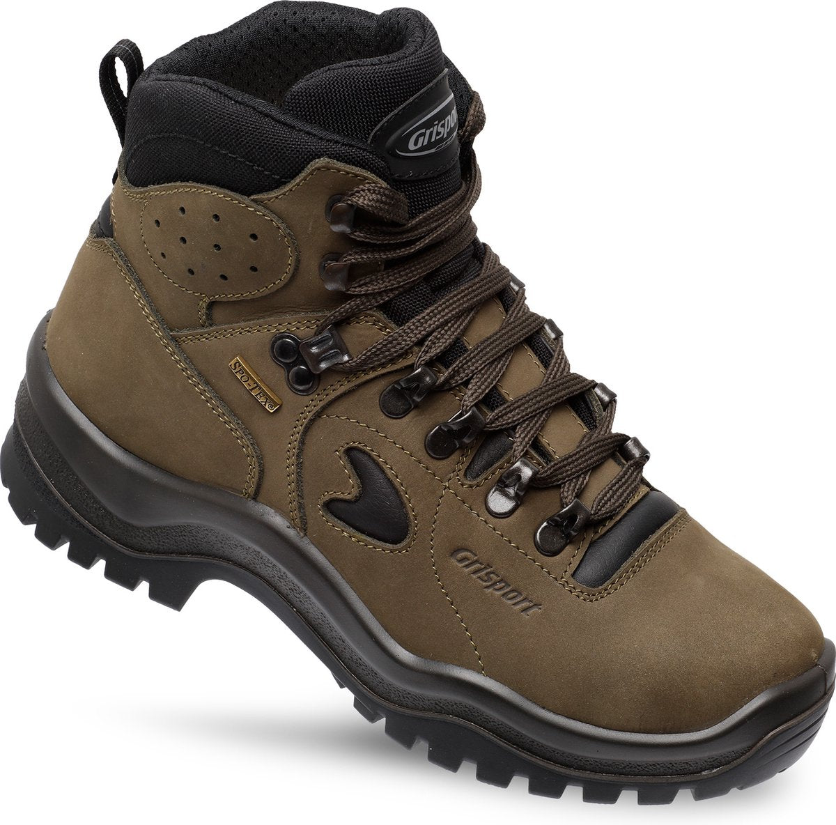 Grisport Zermatt Mid Unisex-Wanderstiefel – grün