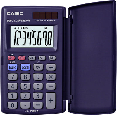 Taschenrechner Casio HS-8ver grau