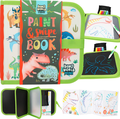 Depesche – Dino World Paint Swipe Malbuch