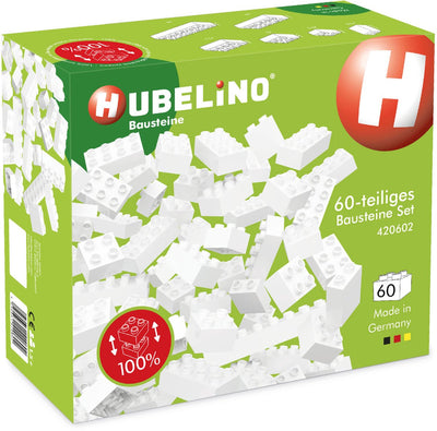 Hubelino -Bausteine ​​weiß, 60dlg.