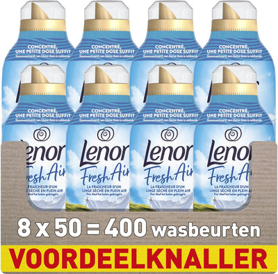 Lenor Frischluft-Weichspüler – Sommerbrise am Meer – 8 x 50 Wäschen