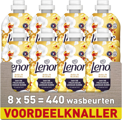 Lenor Weichspüler - Amber Orchid - 8 x 55 Wäschen