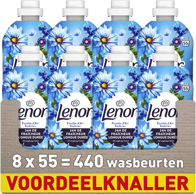 Lenor Weichspüler – Meeresbrise – 8 x 55 Wäschen