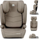 Deryan Charlie Luxus-Autositz i-Size – Isofix – 100 bis 150 cm – Trüffel-Nougat