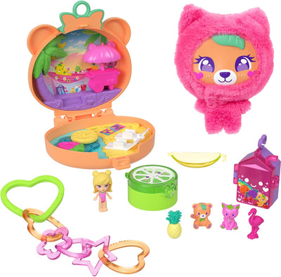Kompaktes Spielset „Polly Pocket Teddybär“.