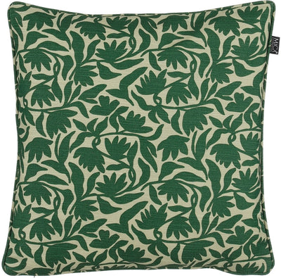 Glimmerdekorationen Kelly Outdoor-Kissen d.grün – L45xB45xH10cm