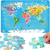 Klassische Welthölzerne Jegin Puzzle World Map, 48st.