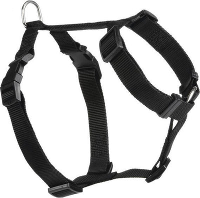 Beeztees Geh- und Autogurt – Hund – Nylon – Schwarz – 50–75 cm