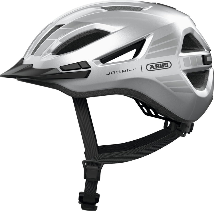 Abus Helm Urban-i 4.0 lr signalsilber xl 60-64cm