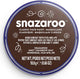 Snazaroo 1118999 – Dunkelbraun – 18 ml Aqua-Gesichtsfarbe, Kinder-Gesichtsfarbe für Kinder und Erwachsene