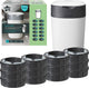Tommee Tippee Twist Click Windeleimer-Starterset – 12 Nachfüllungen – Weiß