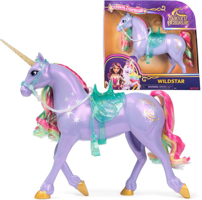 Unicorn Academy - Einhorn Wildstar 28 cm mit Zubehör - Einhornspielzeug - Spielfiguren