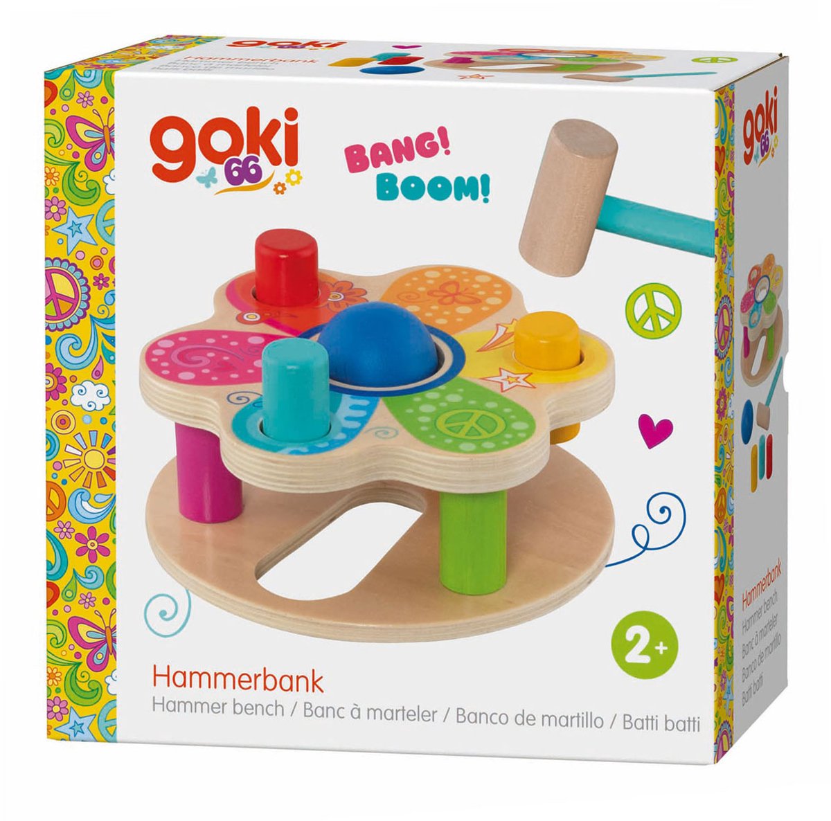 Goki Hammerbank aus Holz