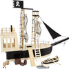 Kleiner Fuß - Holzpuppenhaus Piratenboot