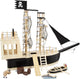 Kleiner Fuß - Holzpuppenhaus Piratenboot