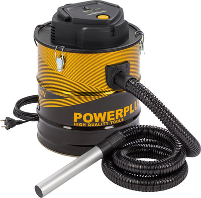 Powerplus elektrischer Aschesauger powx3018 – 1 800 W Aschesauger für Grill, Herd, Brenner – 20 l Tank – max. 40°