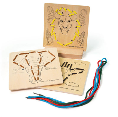 Bigjigs Wooden Road Puzzle bei Number Dschungel, 8dlg.