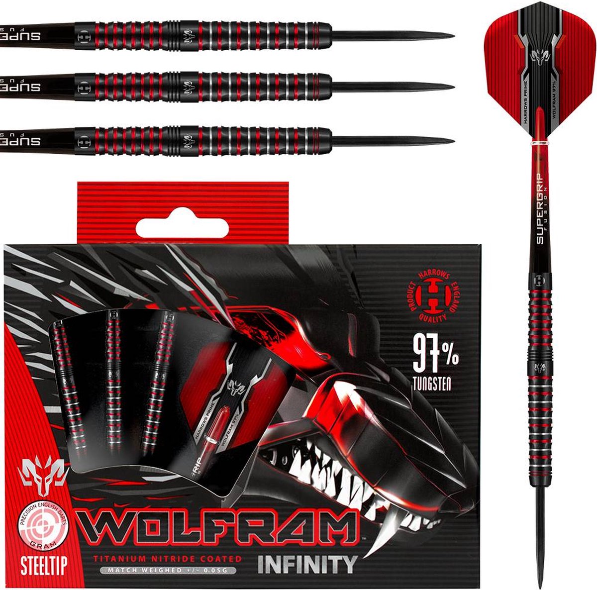 Harrows Wolfram Infinity 97% Wolfram 24gr