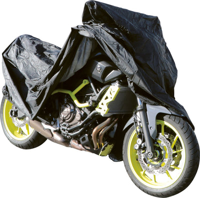 Carpoint Universal-Motorradabdeckung 245 x 80 x 145 cm schwarz