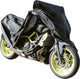 Carpoint Universal-Motorradabdeckung 245 x 80 x 145 cm schwarz