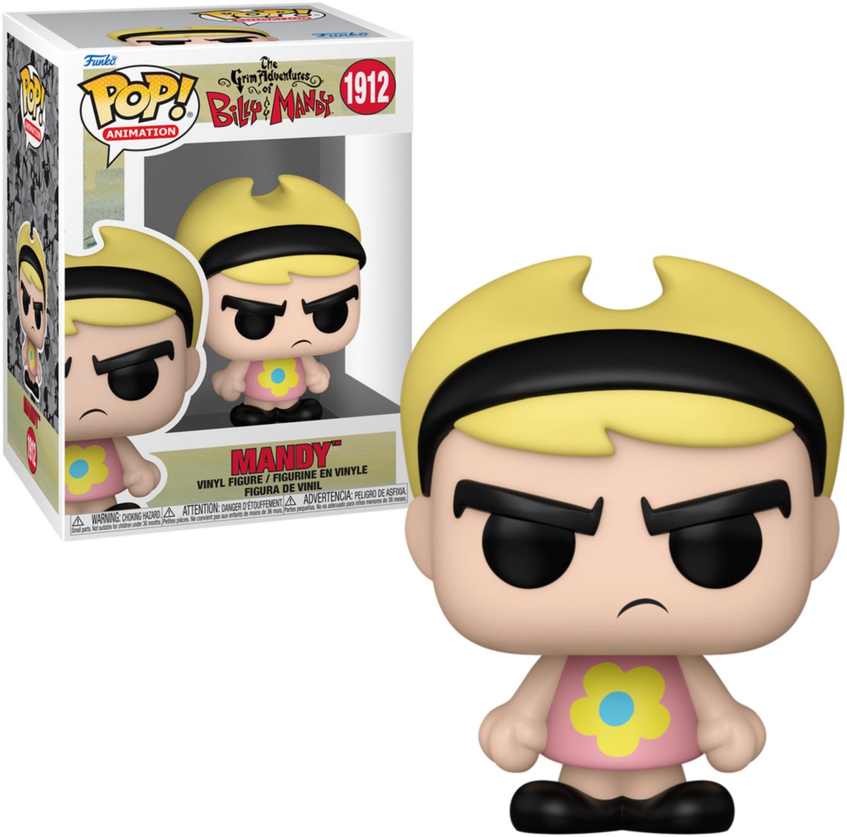 Funko Ed, Edd und Eddy Pop! TV-Vinylfigur Mandy 9 cm Puppe! Figur