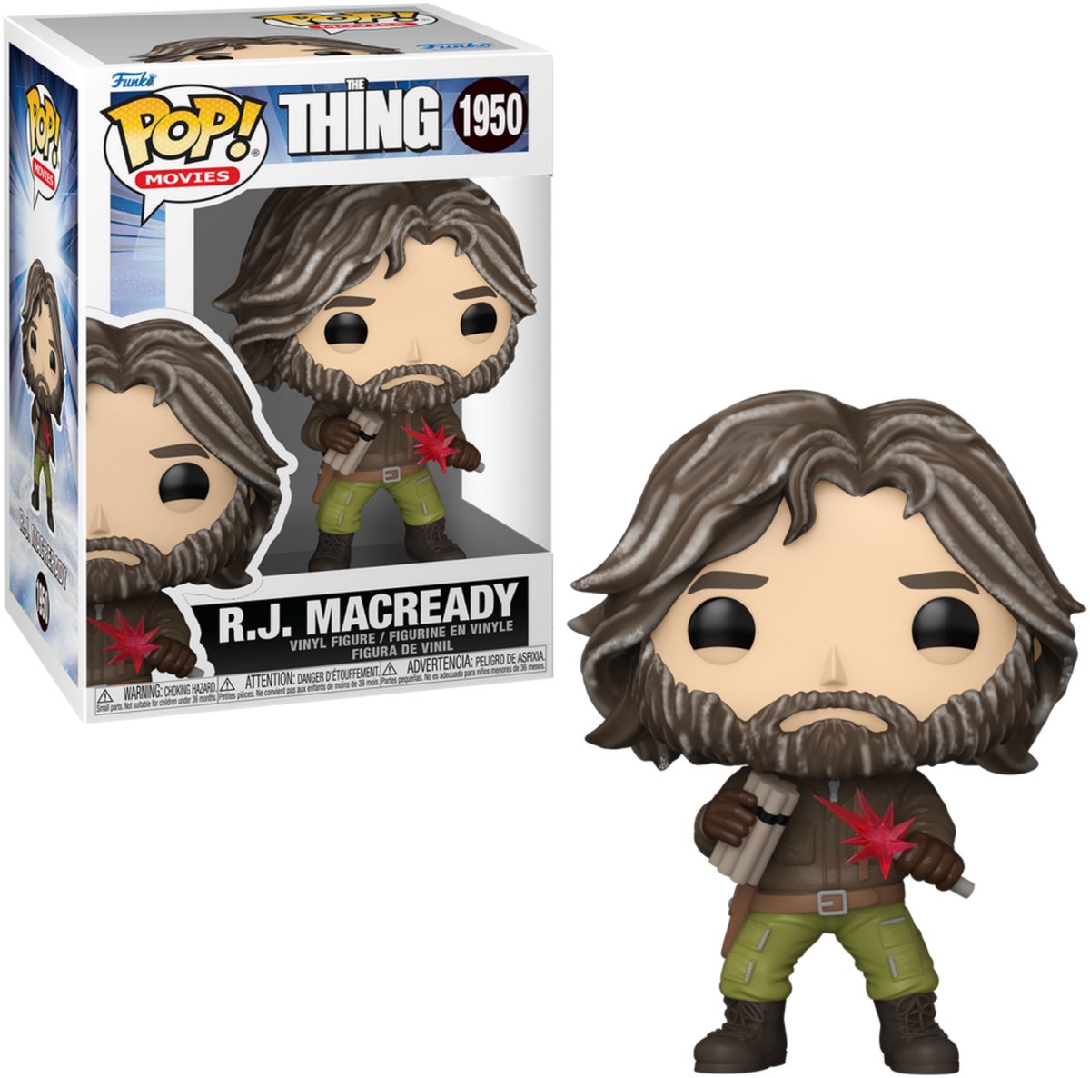 Funko The Thing RJ Macready Vinylfigur 1950 Unisex Pop! - neutral - Standard