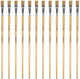 Kangaro Lyonse Pinsel – Nr. 16 – lackiertes Holz – Schachtel mit 12 Stück – k-840216