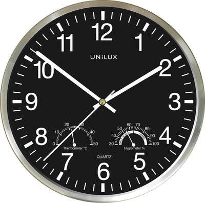 Unilux nasse Uhr grau