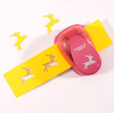 Vaessen creative • Figurenstanzer Rentier Komet Maxi